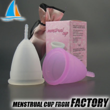 Coupe menstruelle intime en silicone pour femme